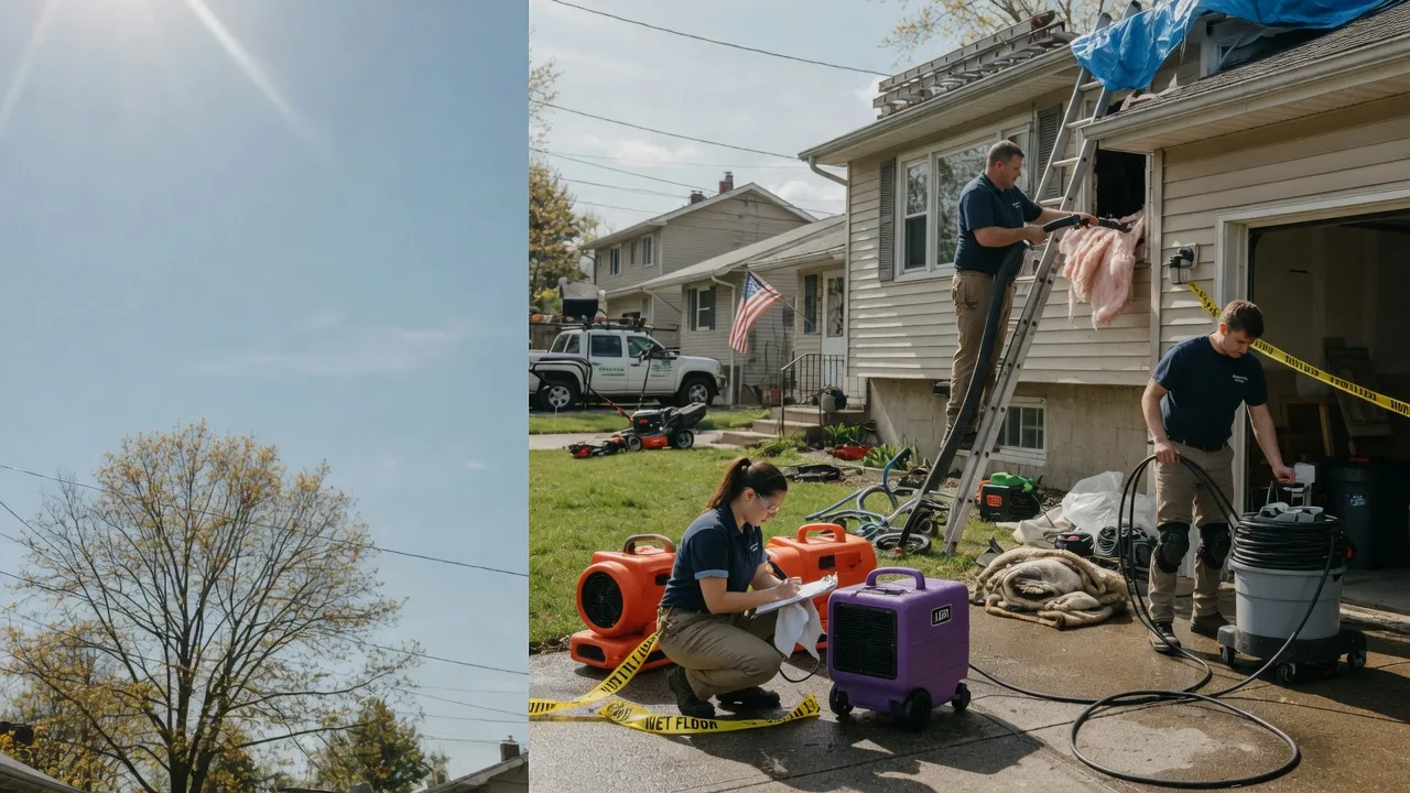 Emergency Water Removal in Bluff Springs, IL near me